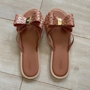 Melissa rubber flip flops